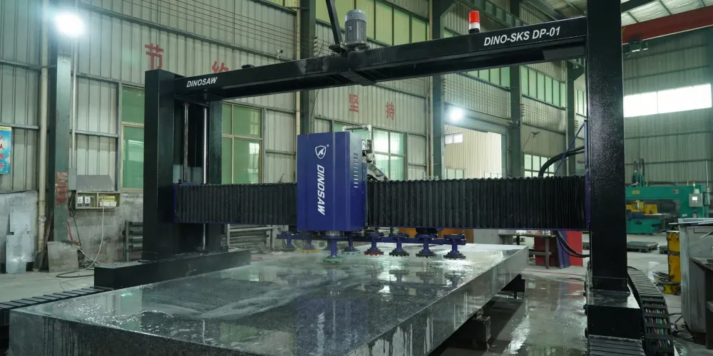 Industrial stone cutting and processing equipment
