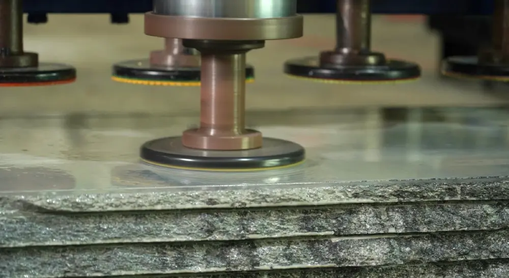 Industrial stone polishing equipment